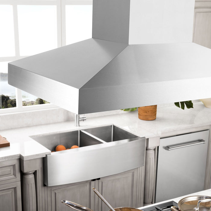 ZLINE 48" Stainless Steel Island Range Hood, KL3i-48