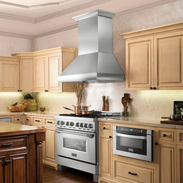 ZLINE 48" Stainless Steel Professional Wall Range Hood 687-48