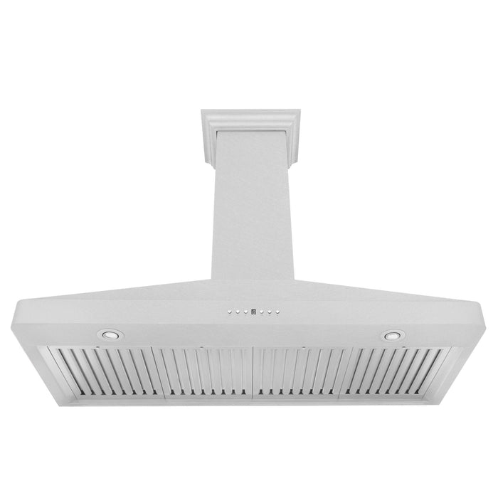 ZLINE 48" Wall Mount Range Hood in DuraSnow Stainless Steel, 8KF2S-48