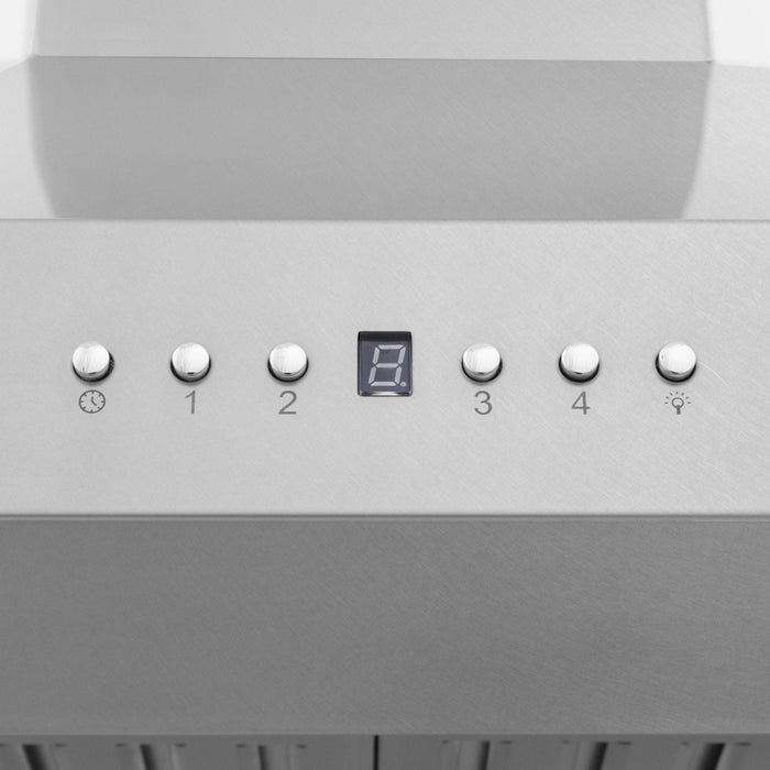 ZLINE 48" Wall Mount Range Hood in DuraSnow Stainless Steel, 8KF2S-48