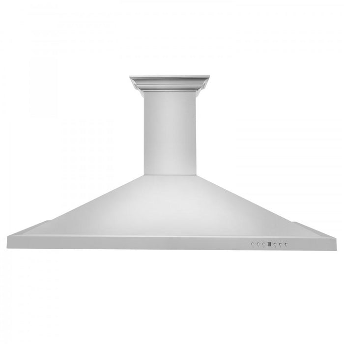 ZLINE 48" Wall Range Hood, Built-in CrownSound® Bluetooth Speakers, KBCRN-BT-48