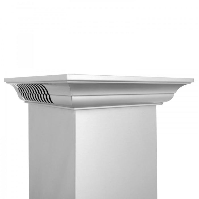 ZLINE 48" Wall Range Hood, Built-in CrownSound® Bluetooth Speakers, KL3CRN-BT-48