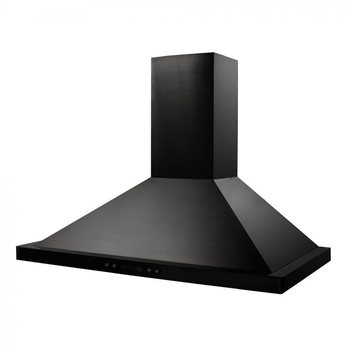 ZLINE 48" Wall Range Hood in Black Stainless Steel, BSKBN-48