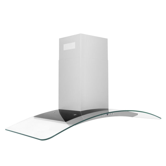ZLINE 48" Wall Range Hood, Stainless Steel, Glass, KN4-48