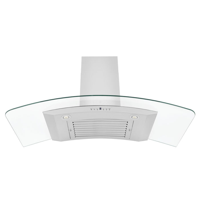 ZLINE 48" Wall Range Hood, Stainless Steel, Glass, KN4-48