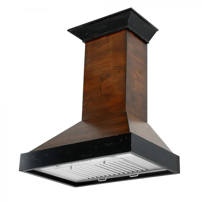 ZLINE 48" Wooden Wall Range Hood, Crown Molding KBAR-48