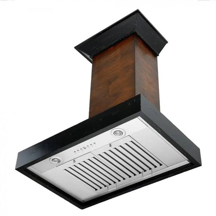 ZLINE 48" Wooden Wall Range Hood, Crown Molding KBAR-48