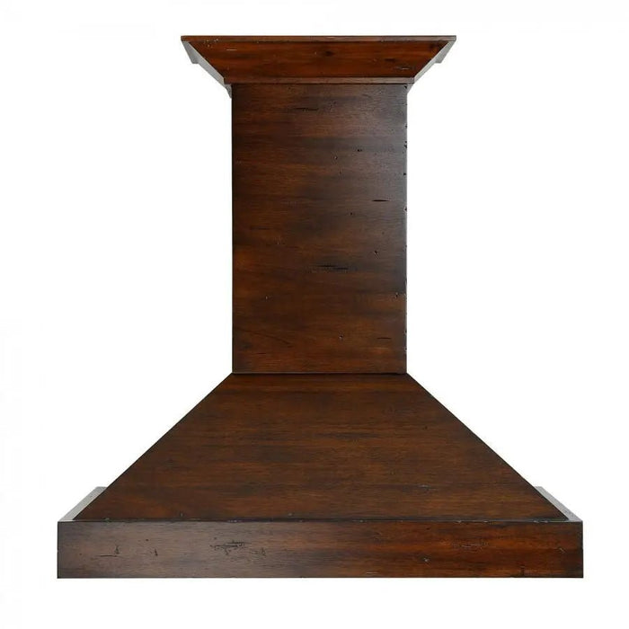 ZLINE 48" Wooden Wall Range Hood in Walnut,  KBRR-48