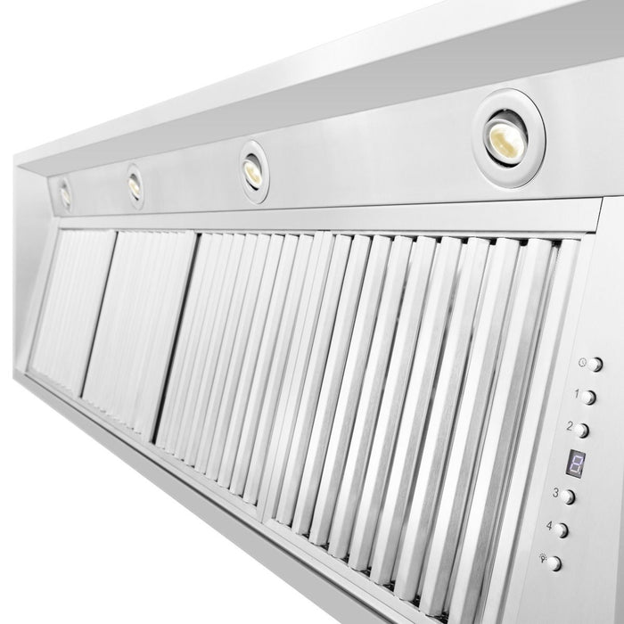 ZLINE 52" Range Hood Insert In Stainless Steel, 721-52