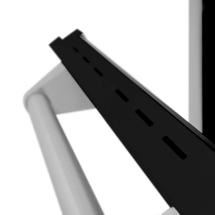 ZLINE 60" 7.4 cu. ft. Dual Fuel Range, Gas Stove and Electric Oven in Stainless Steel and Black Matte Door, RA-BLM-60