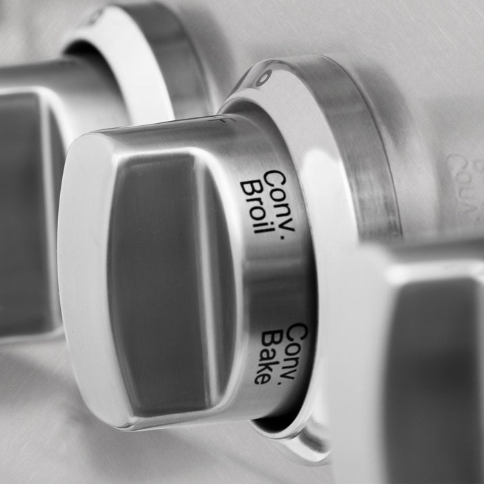 ZLINE 60" Dual Fuel Range, DuraSnow Stainless, RAS-SN-60