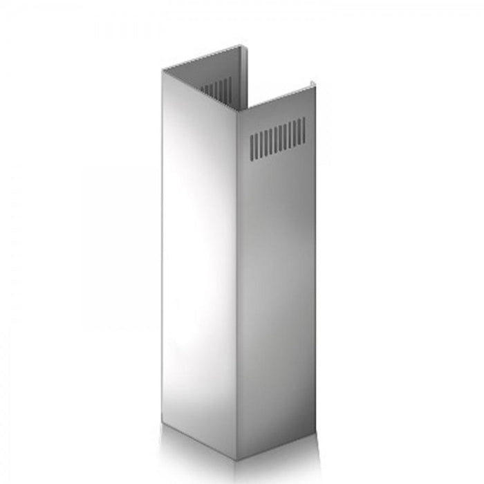 ZLINE 61" Stainless Chimney Extension Ceilings up to 12.5', 8687S-E