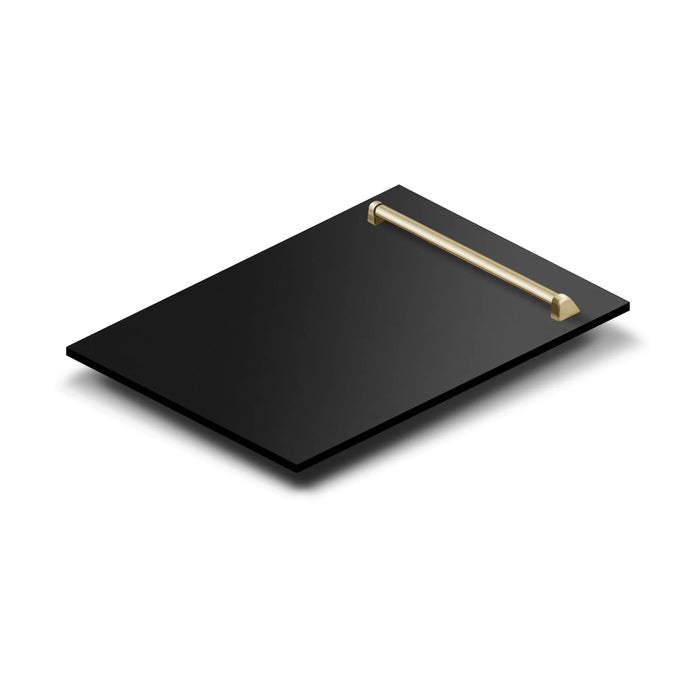 ZLINE Autograph 18" Dishwasher Black Stainless, Bronze, DWVZ-BS-18-CB