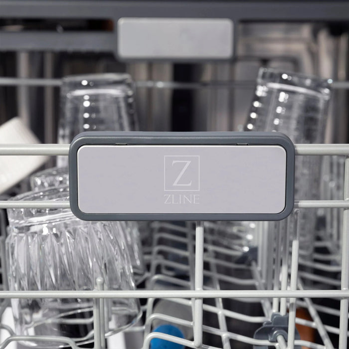 ZLINE Autograph Edition 24" Dishwasher Black Stainless, DWMTZ-BS-24-G