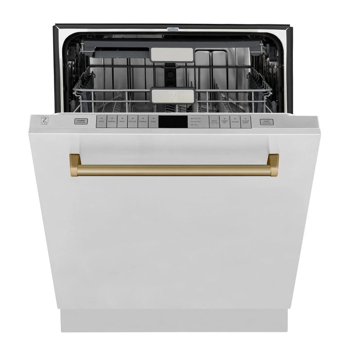 ZLINE Autograph Edition 24" Tall Tub Dishwasher DWMTZ-304-24-CB