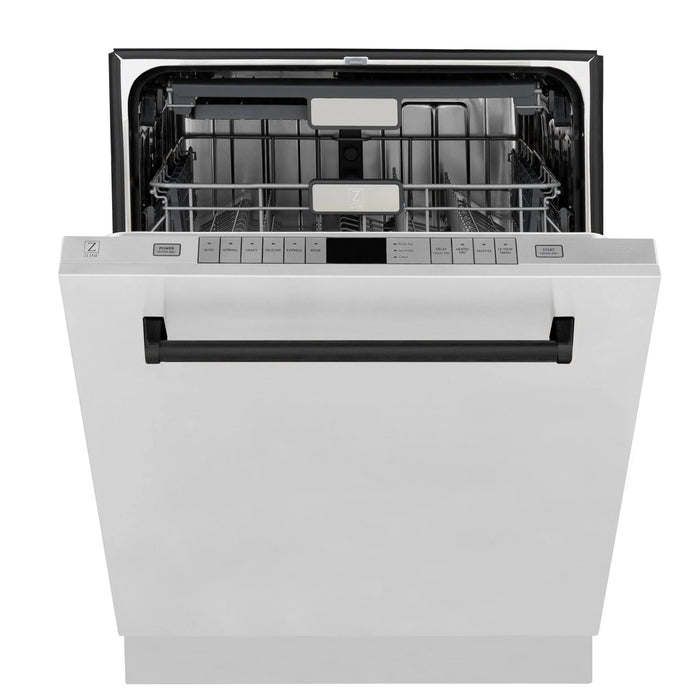 ZLINE Autograph Edition 24" Tall Tub Dishwasher DWMTZ-304-24-MB