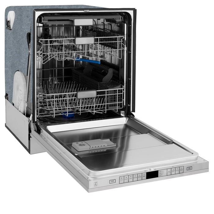 ZLINE Autograph Edition 24" Tall Tub Dishwasher DWMTZ-304-24-MB