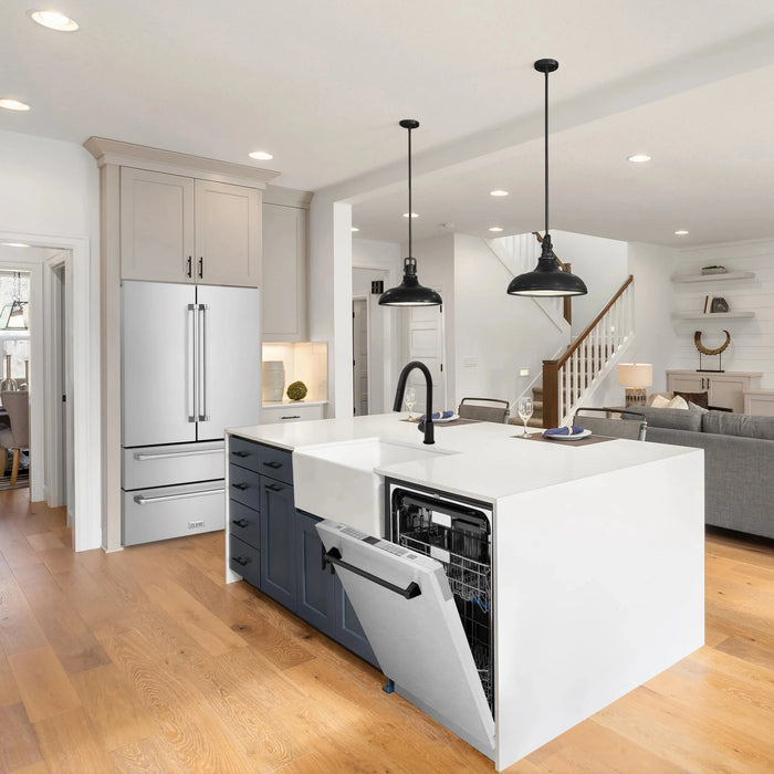 ZLINE Autograph Edition 24" Tall Tub Dishwasher DWMTZ-SN-24-MB