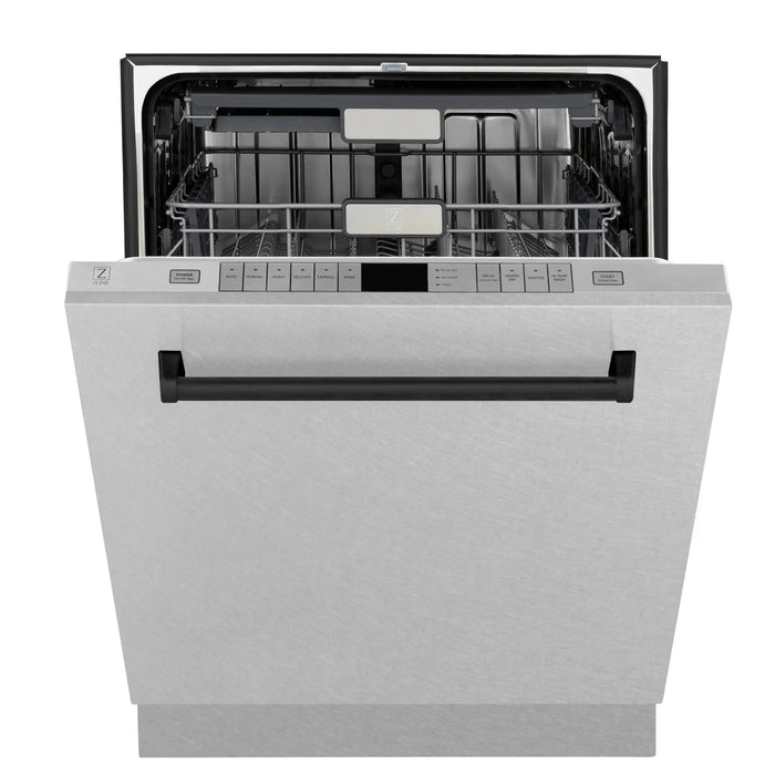 ZLINE Autograph Edition 24" Tall Tub Dishwasher DWMTZ-SN-24-MB