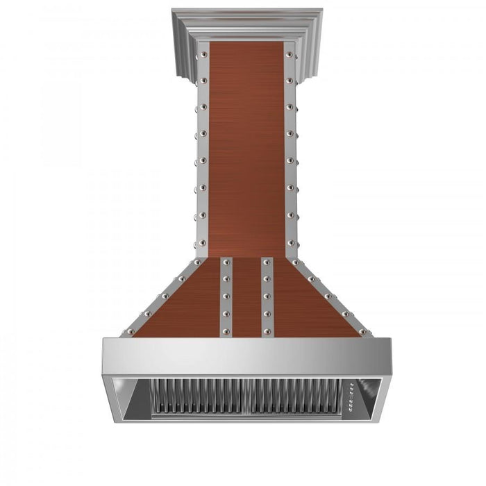 ZLINE 30" Copper Finish Island Range Hood, 655i-CSSSS-30