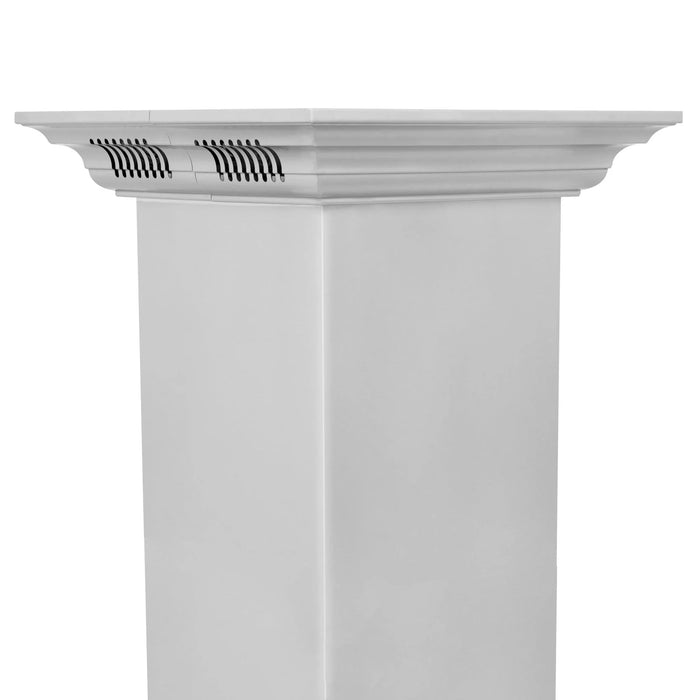 ZLINE Crown Molding in Stainless Steel with Built-in Bluetooth Speakers CM6-BT-GL9i