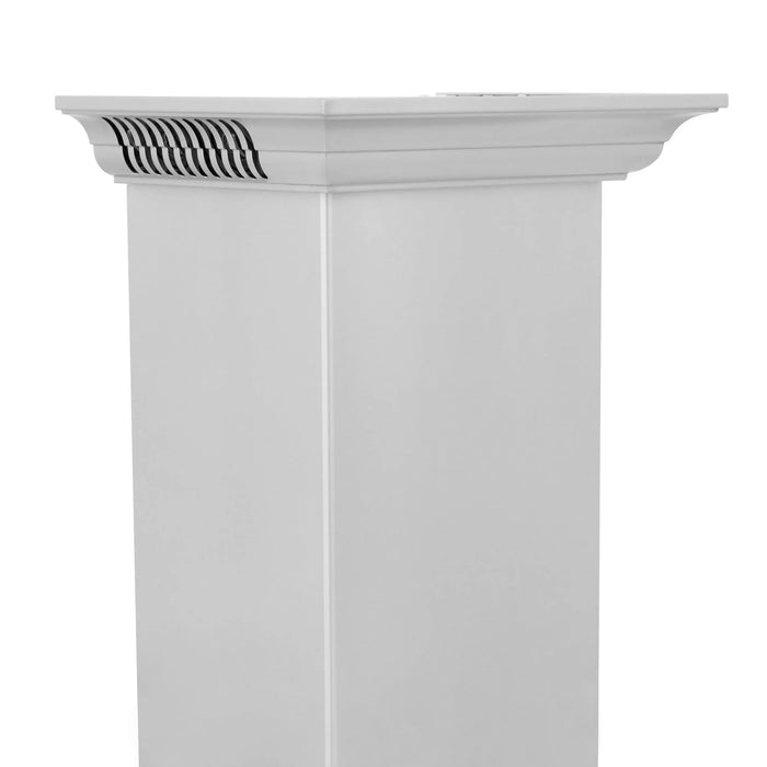 ZLINE Crown Molding in Stainless Steel with Built-in Bluetooth Speakers CM6-BT-KF1/KF2