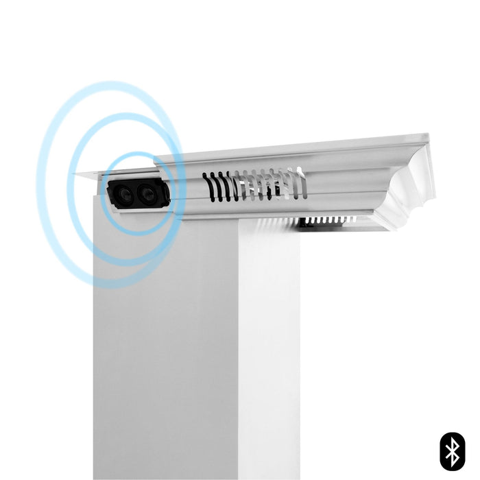 ZLINE Crown Molding With Built-In CrownSound® Bluetooth Speakers (CM6-BT-KB)