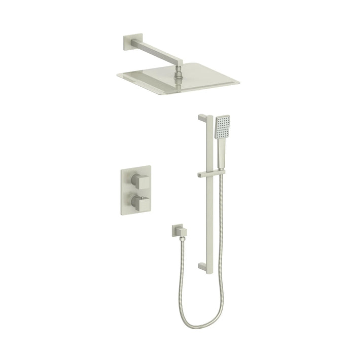 ZLINE Crystal Bay Thermostatic Shower System CBY-SHS-T2-BN
