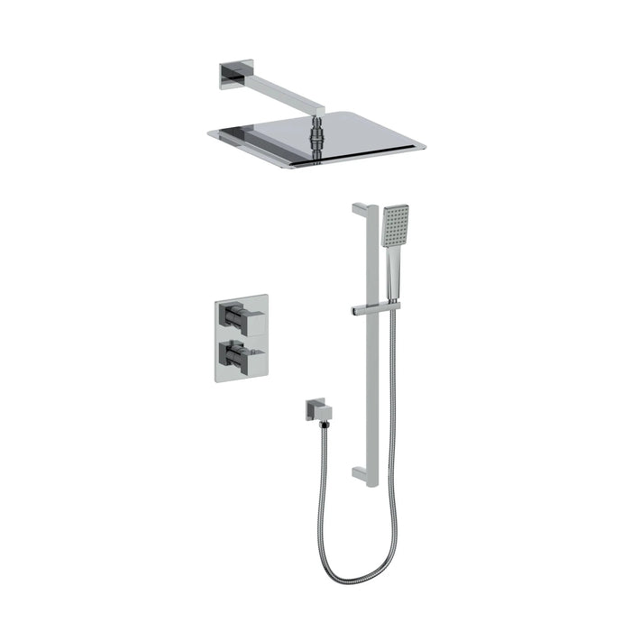 ZLINE Crystal Bay Thermostatic Shower System CBY-SHS-T2-CH