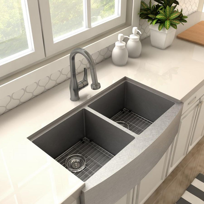 ZLINE Dali Kitchen Faucet in Gun Metal, DAL-KF-GM