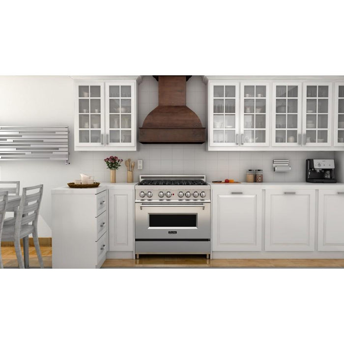 ZLINE 30" Wooden Wall Range Hood, Hamilton, Remote Motor, 369WH-RD-30