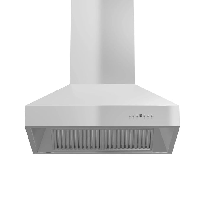 ZLINE Dual Remote Blower Island Mount Range Hood in Stainless Steel 697i-RD-36