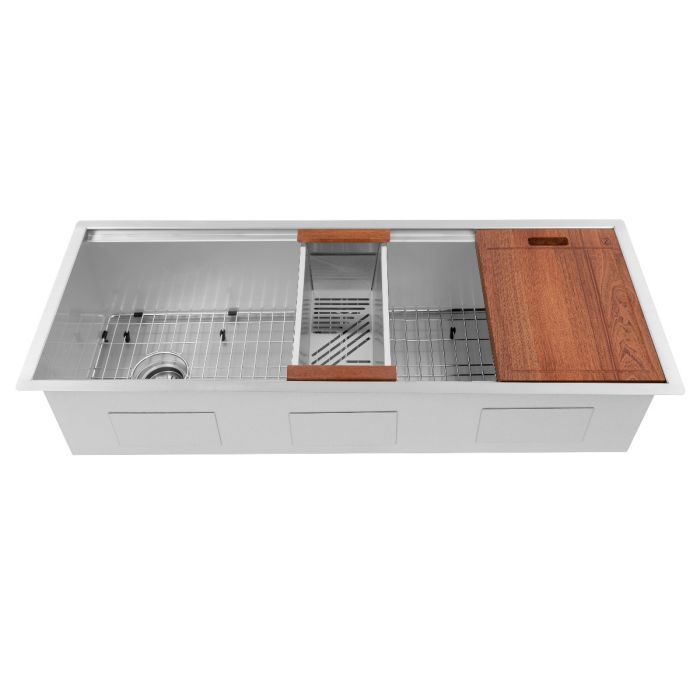 ZLINE Garmisch 43" Undermount Single Bowl Sink, Stainless Steel,SLS-43