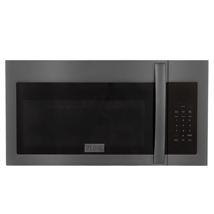 ZLINE Over The Range Microwave Oven, Black Stainless, MWO-OTR-30-BS