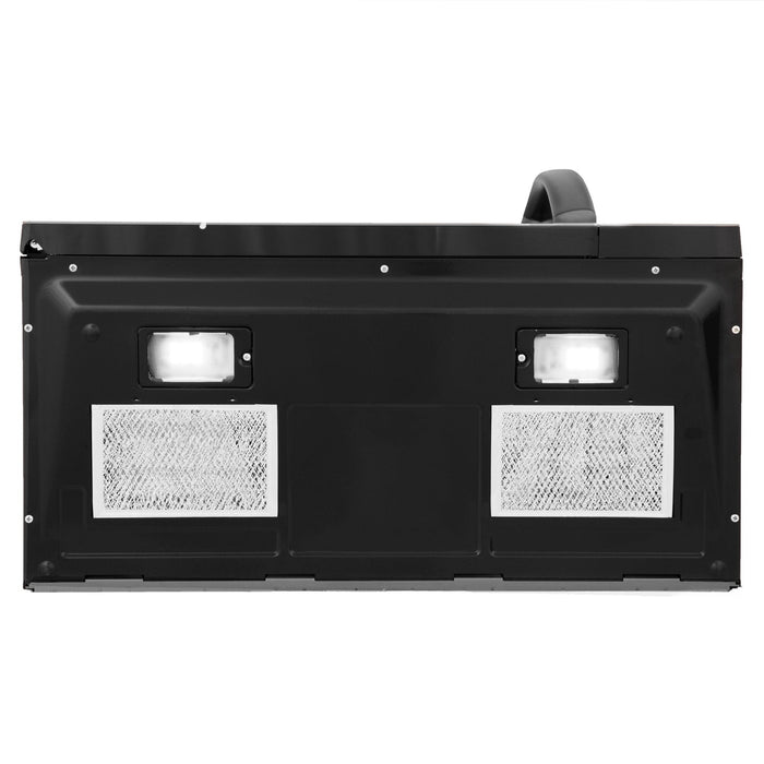 ZLINE Over The Range Microwave Oven, Black Stainless, MWO-OTR-30-BS