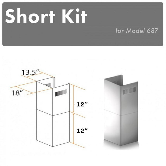 ZLINE Short Kit for 8' Ceilings, SK-687