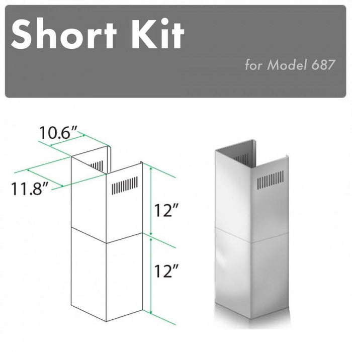 ZLINE Short Kit for 8' Ceilings, SK-696