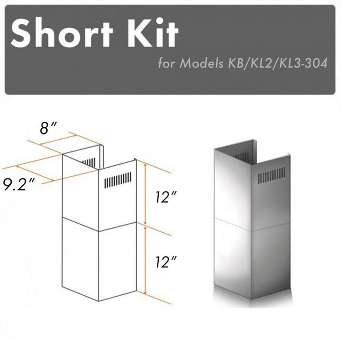 ZLINE Short Kit for 8' Ceilings, SK-KB/KL2/KL3-304