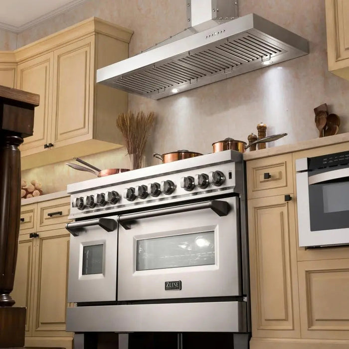 ZLINE 48" Stainless Steel Wall Range Hood, KB2-4SSXS-48