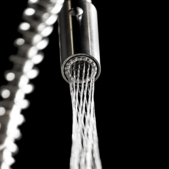 ZLINE Voltaire Kitchen Faucet, Brushed Nickel, VLT-KF-BN