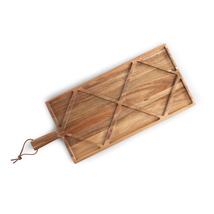 Acacia Grazing Charcuterie Sectioned Serving Board