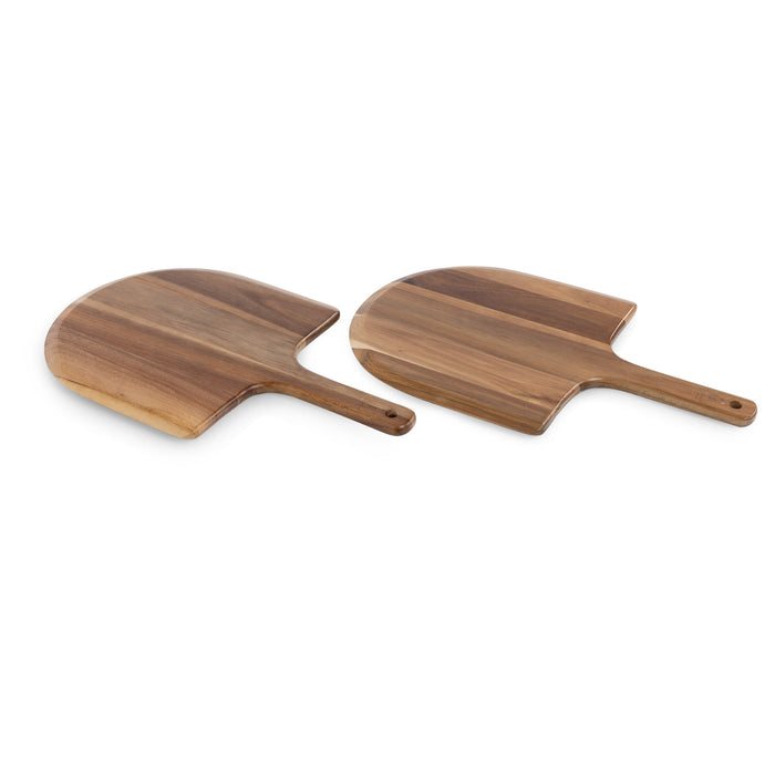 Acacia Personal Pizza Peel Serving Board Paddle Set of 2